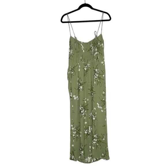 NWT Reformation Courtney Dress in Bonita Women's Green Size 12 - Picture 4 of 8